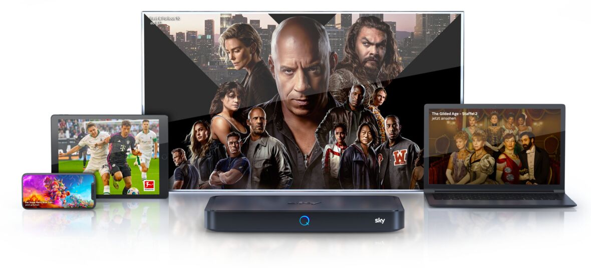 Sky jetzt bei RFT kabel